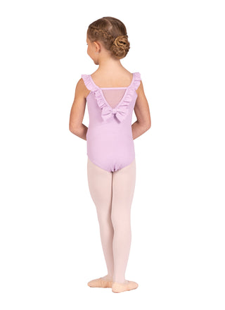 25108C Babe Ruffle Neck Leotard / Lavender