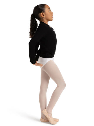 CK10949C Wrap Sweater Black