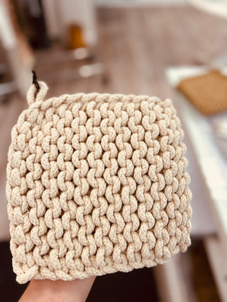 8” Square Crocheted Pot Holders