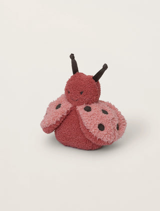Barefoot Dreams CozyChic® Love Bug Buddie - Vermillion/Coral