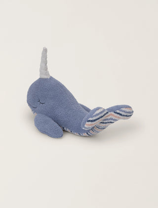Barefoot Dreams CozyChic® Narwhal Buddie - Ocean Air Multi