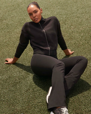 SPANX AirEssentials® Track Jacket - Very Black