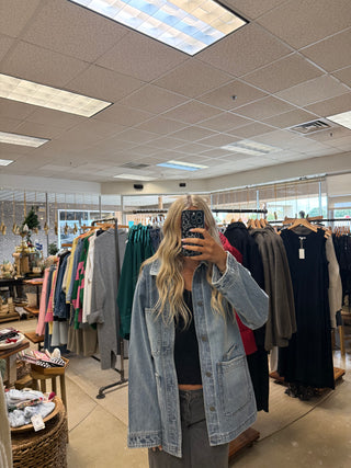 Denim Chore Coat
