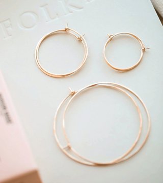 Hello Adorn - Cypress Hoops 1.5"