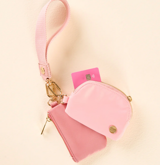 Dynamic Duo Pouch Wristlet
