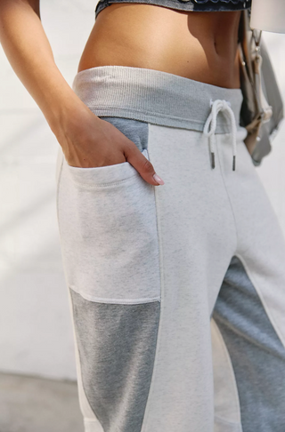 Making It Jogger- Heather Grey Combo / Free People