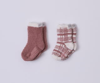 Toddler Plaid Sock Set / Barefoot Dreams