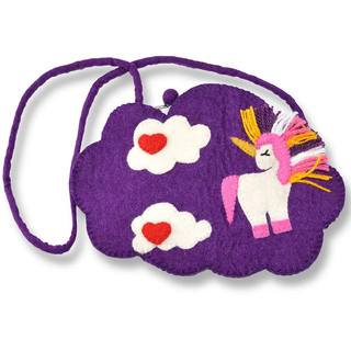 Felted Cross Body Bag