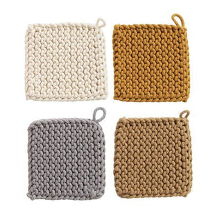 8” Square Crocheted Pot Holders