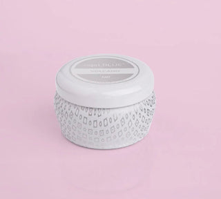 Volcano Signature White Mini Tin Candle
