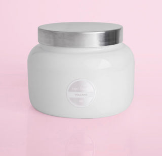 Volcano White Jumbo Signature Jar Candle, 48 oz