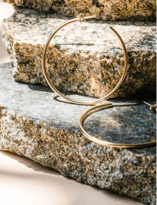 Everyday Large Hoops