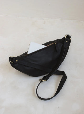 Mandrn // Atlas Woven Crossbody- Black