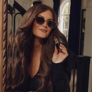 DIFF Kennedy Silver + Grey Gradient Sunglasses - Caitlin Covington