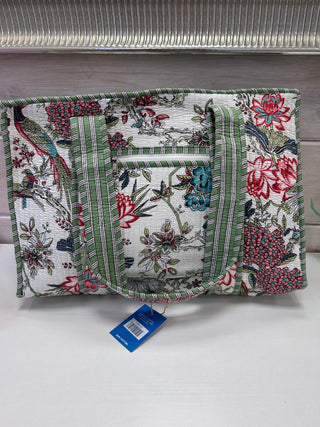 Quilted Print Tote Bag - Large
