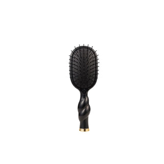 Mini Detangle Brush for Medium Hair - Jet Black // Teleties
