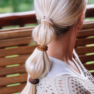 Espresso Yourself Small Nylon Hair Ties // Teleties