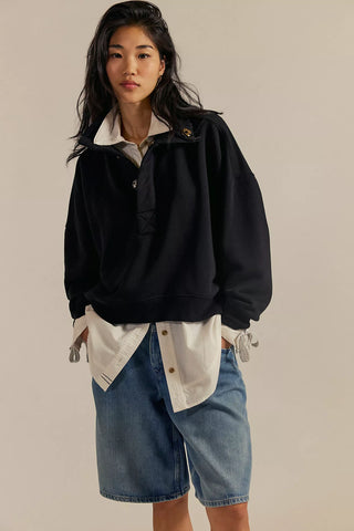Timeless Pullover - Black / Free People