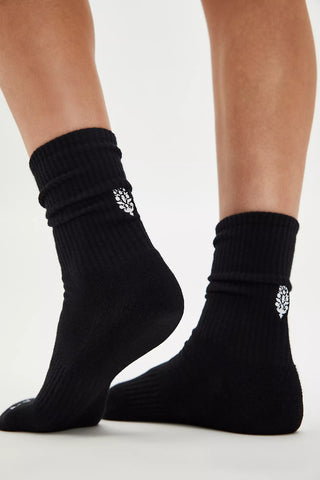 Bringing Buti Back Tube Sock - Black // Free People