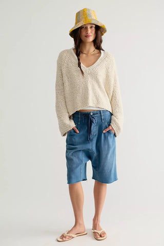 Heartland Pullover - Tofu // Free People