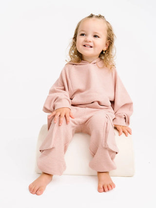 Rosewood Blush Waffle Cargo Set