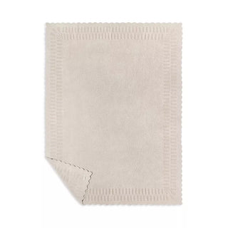 CozyChic Cotton Shell Texture Throw - Stone // Barefoot Dreams