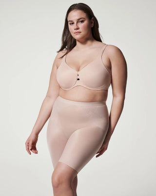 Spanx Mid Thigh Short - Shape Invisible - Champagne Beige