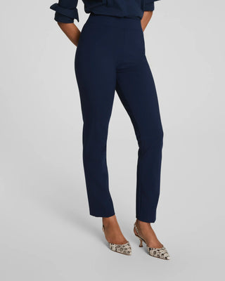 PerfectFit Ponte Slim Straight Pant - Timeless Navy // Spanx
