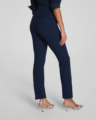 PerfectFit Ponte Slim Straight Pant - Timeless Navy // Spanx