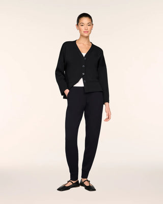 Spanx AirEssentials Slim Cuff Jogger - Very Black
