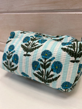 Quilted Toiletry Bag - Large