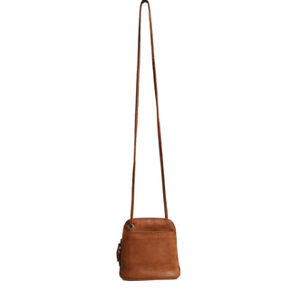 Lilly Handcrafted Leather Crossbody - Cognac