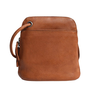 Lilly Handcrafted Leather Crossbody - Cognac