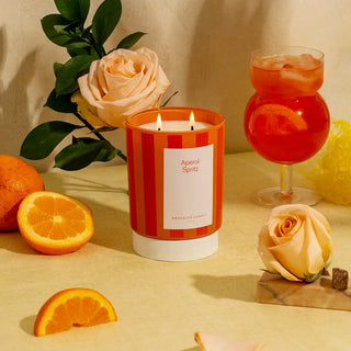 Aperol Spritz Candle