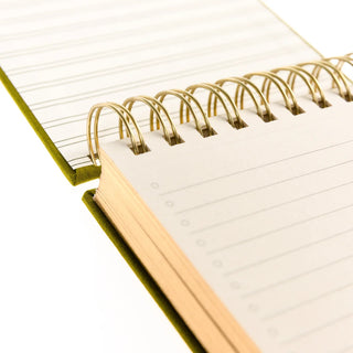 Olive The Life Fabric Bound Notepad