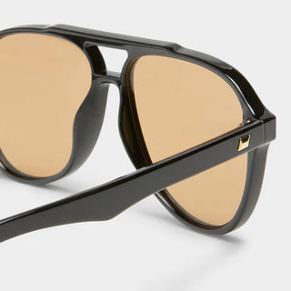 Tragic Magic Black Tan Tint Sunglasses // Le Specs
