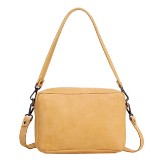 Draper Handcrafted Leather Crossbody Bag - Camel // Latico Leathers