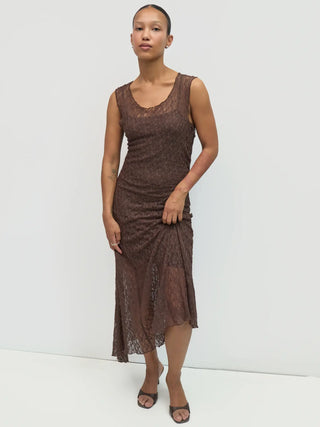 The Jaylin Dress - Brown