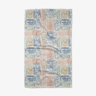 Tinned Sardines Tea Towel // Geometry