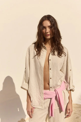 Santorini Shirt - Ecru // Deluc