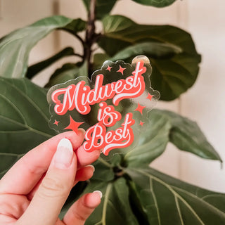 Midwest Is Best Sticker
