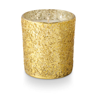 Glittering Garland Small Glitter Glass Candle