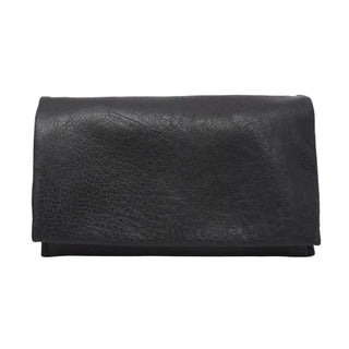 Eloise Handcrafted Leather Wallet - Black