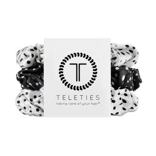 Polka Dot Party Silk Scrunchie - Teleties