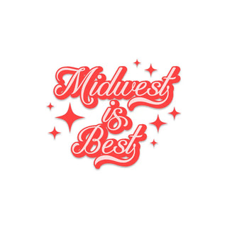 Midwest Is Best Sticker