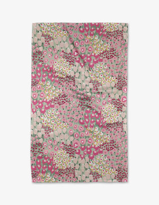 Bloomed For Spring Tea Towel // Geometry