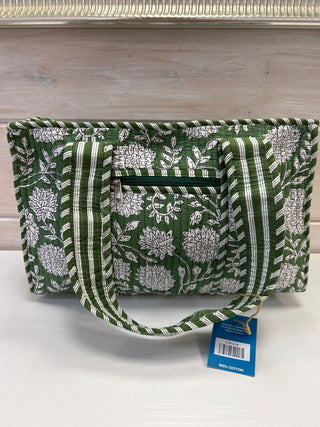 Quilted Print Tote Bag - Small