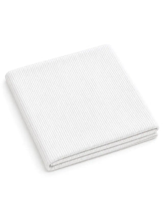 White Ribbed Swaddle