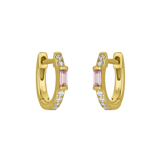 Skylar Pink Huggies - Gold