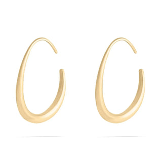 Abstract Hoop Earring - Gold 18k PVD
